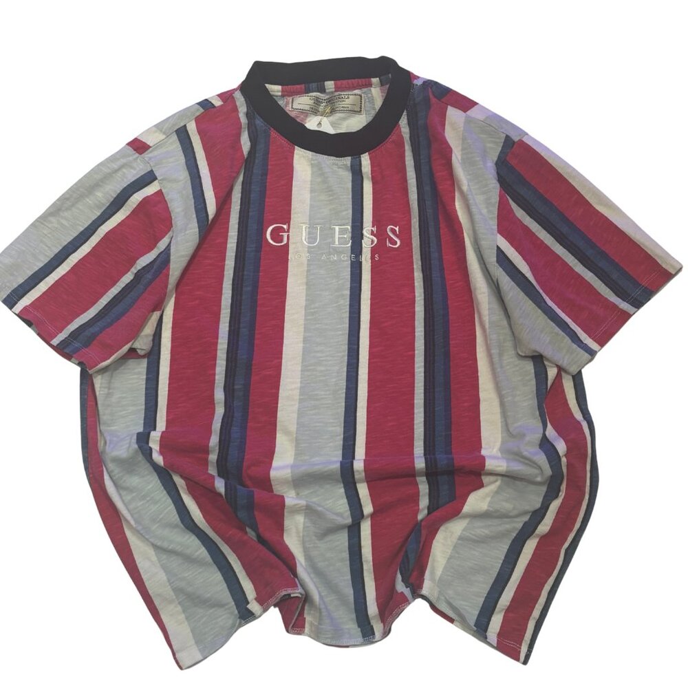 Vintage GUESS Los Angeles Striped Tee